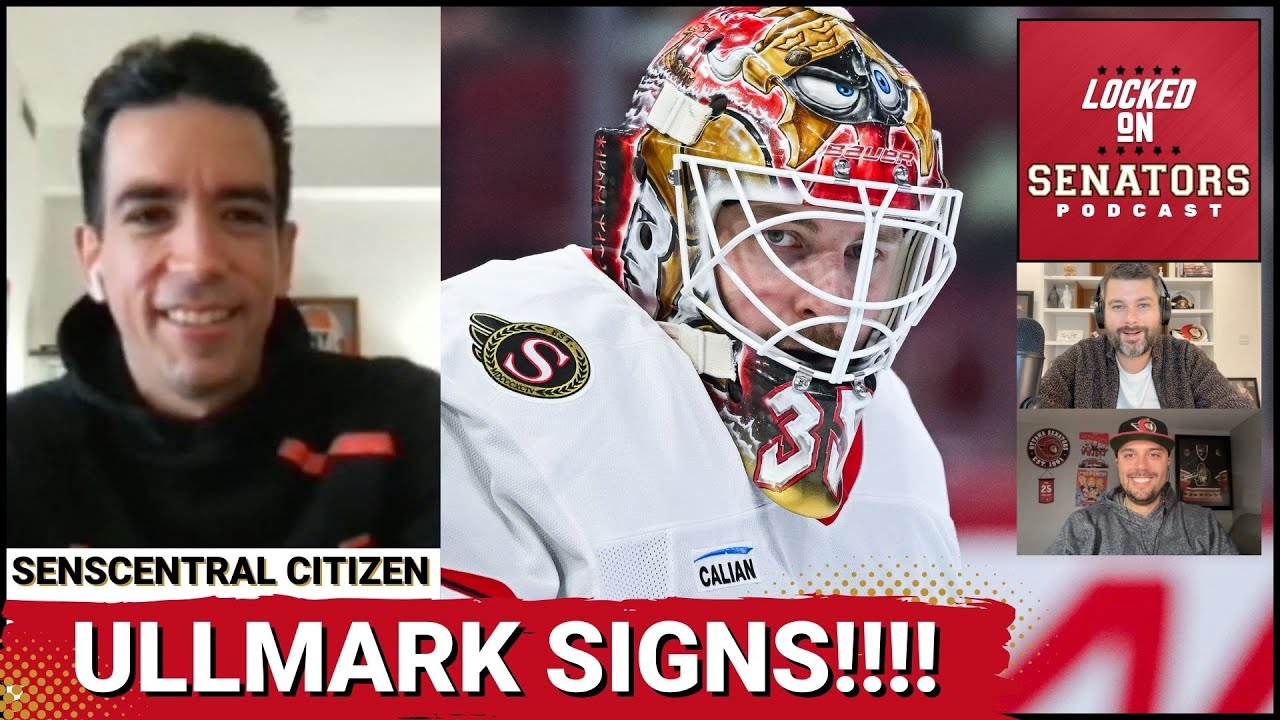 LINUS ULLMARK SIGNS 4-YEAR CONTRACT EXTENSION + SensCentral Citizen