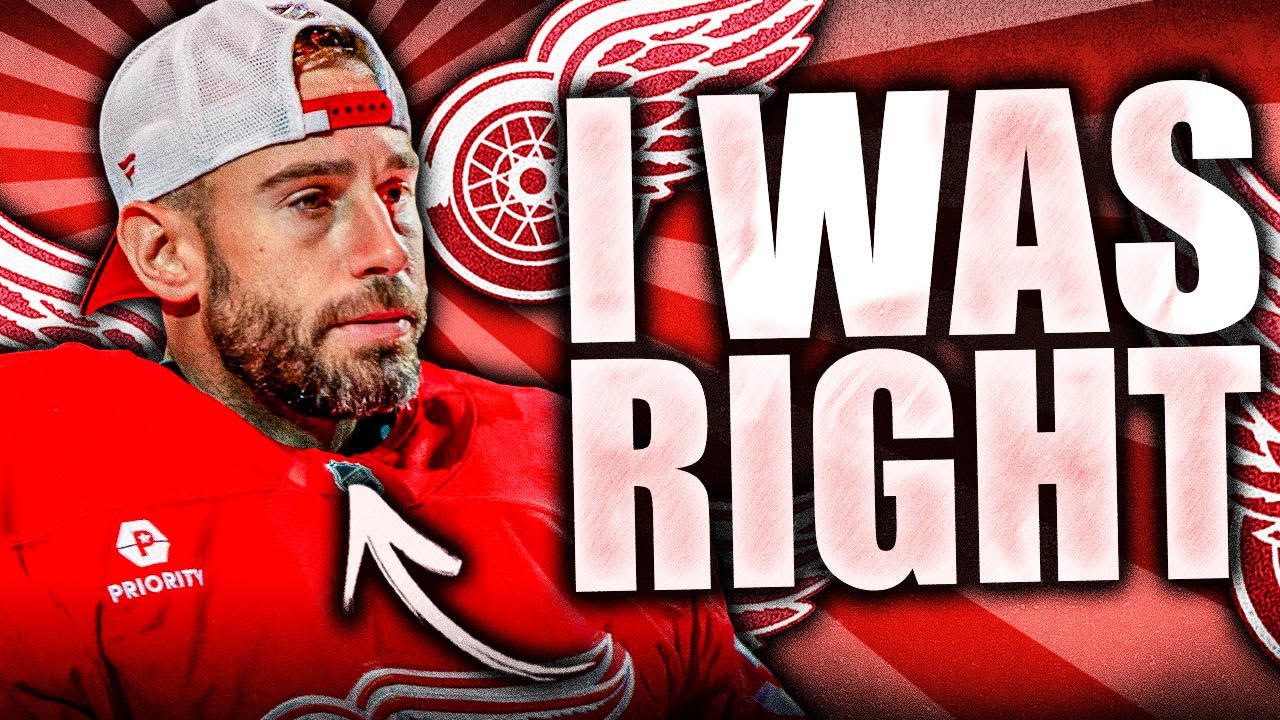 DETROIT RED WINGS NEWS: I Was SO RIGHT About Cam Talbot