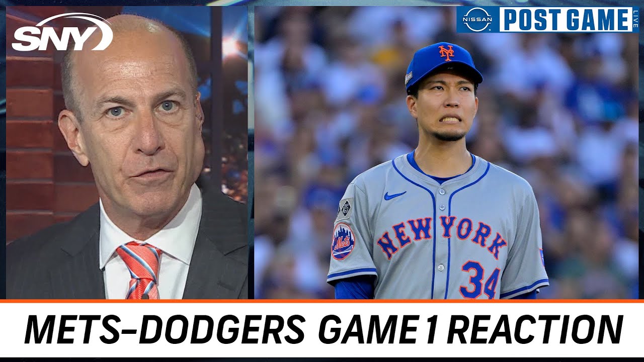 Gary Cohen and Mets postgame crew react to Kodai Senga's Game 1 loss to Dodgers | SNY