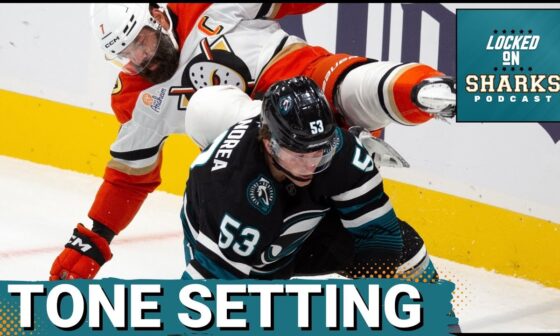 Macklin Celebrini To IR & San Jose Sharks Setting Tone Despite The Loss To The Anaheim Ducks