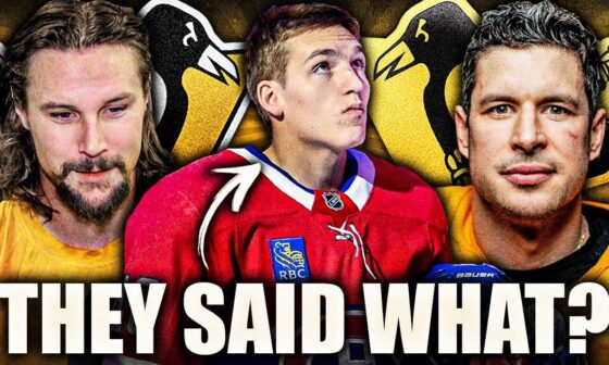 MONTREAL CANADIENS NEWS: SIDNEY CROSBY & ERIK KARLSSON SPEAK OUT ON LANE HUTSON + PENGUINS