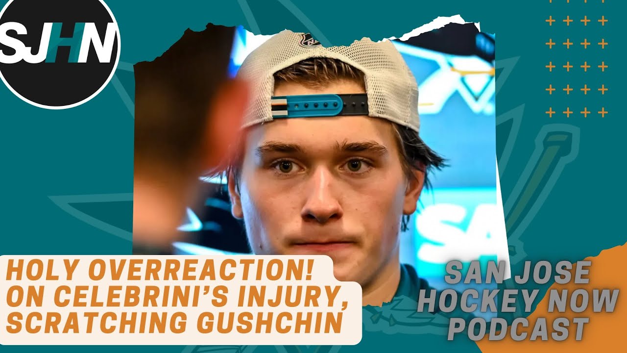 Holy Overreaction! Talking Celebrini's Injury, Scratching Gushchin!