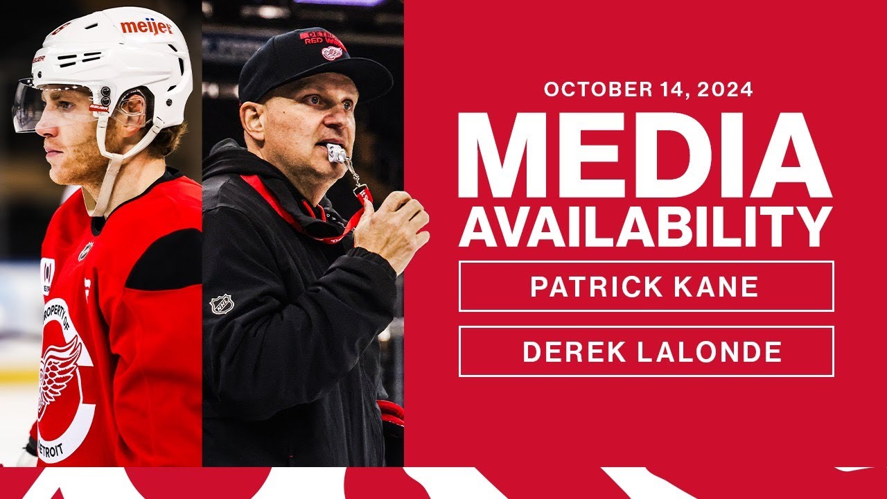 Patrick Kane & Derek Lalonde Media Availability | Oct. 14, 2024