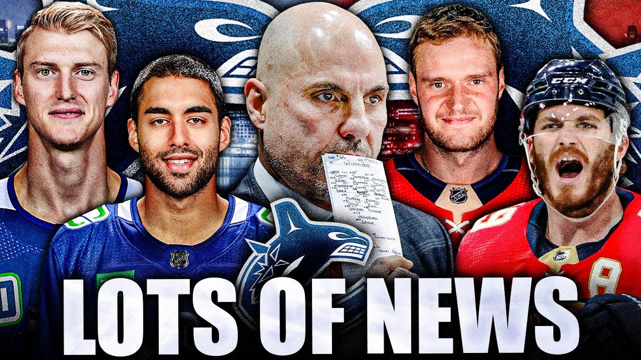 LOTS OF CANUCKS NEWS: RICK TOCCHET MAKES MORE BOLD CHANGES + MATTHEW TKACHUK, ALEKSANDER BARKOV