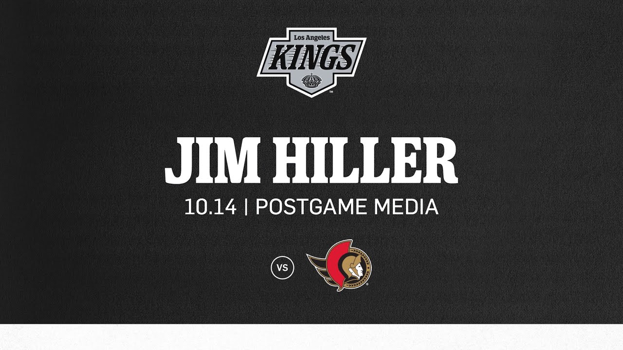 Head Coach Jim Hiller | 10.14 LA Kings fall to Ottawa Senators in Overtime