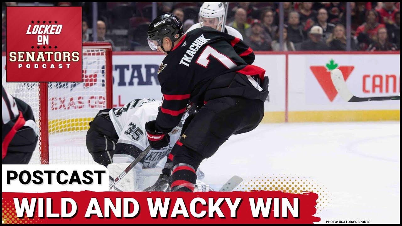 POSTCAST: OTTAWA SENATORS PULL OFF THANKSGIVING MIRACLE, BEAT LA KINGS IN OVERTIME