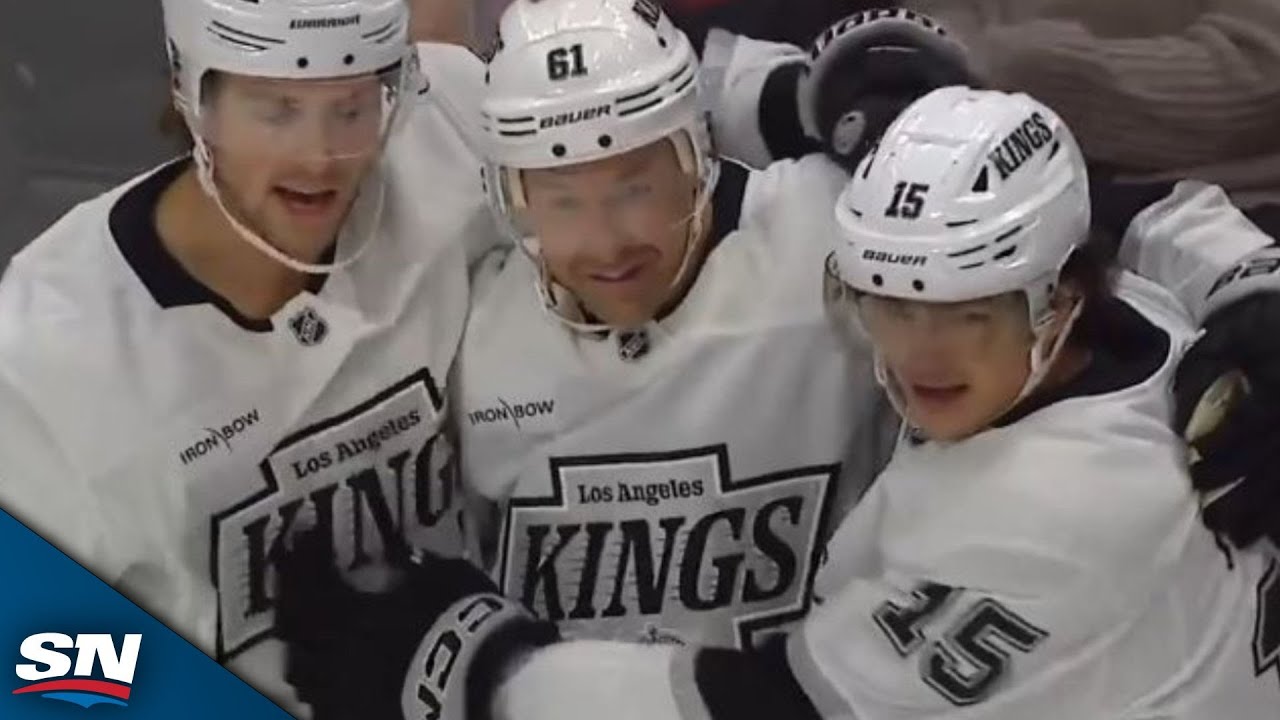 Kings' Fiala & Lewis Strike Twice Less Than A Minute Apart Vs. Senators