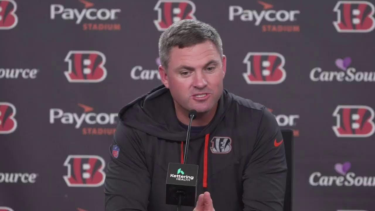 LIVE: Zac Taylor Press Conference - Oct. 14