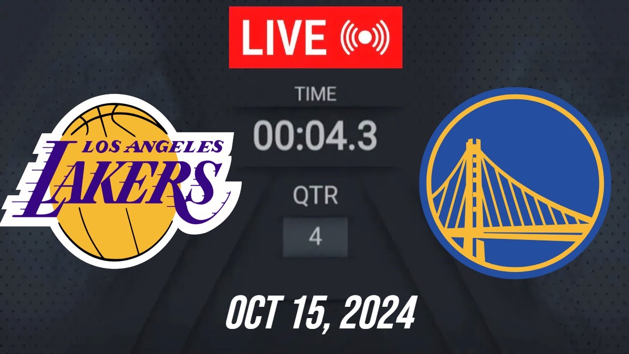 NBA LIVE! Los Angeles Lakers vs Golden State Warriors | October 15, 2024 | Warriors vs Lakers  2K25