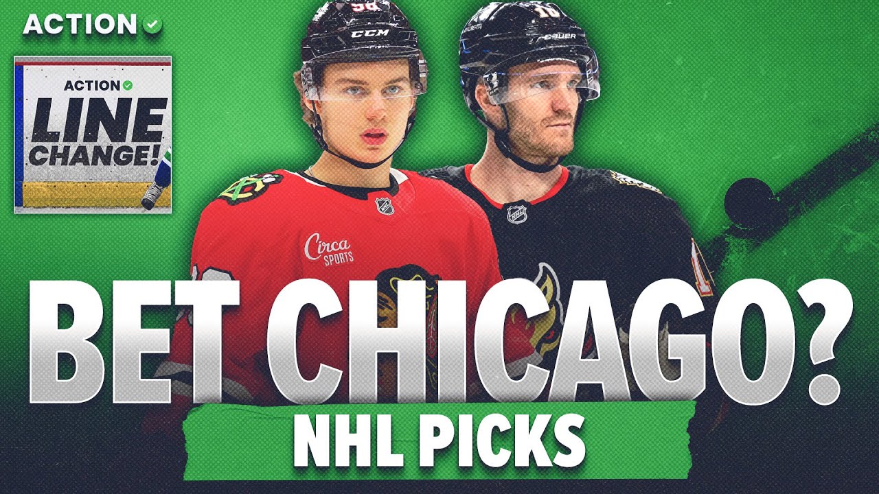 Can Connor Bedard & Chicago Blackhawks BEAT Calgary Flames? | NHL Picks & Predictions | Line Change!