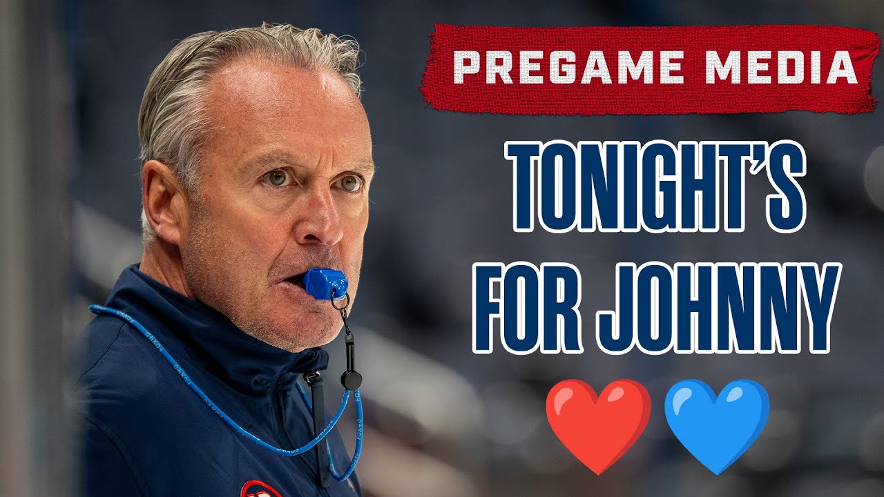 Tonight's for Johnny ❤️💙 | Pregame Media