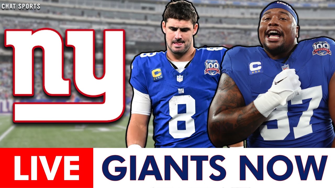 LIVE Giants News, Rumors: Dexter Lawrence Drama + Daniel Jones Chokes Again On Prime Time