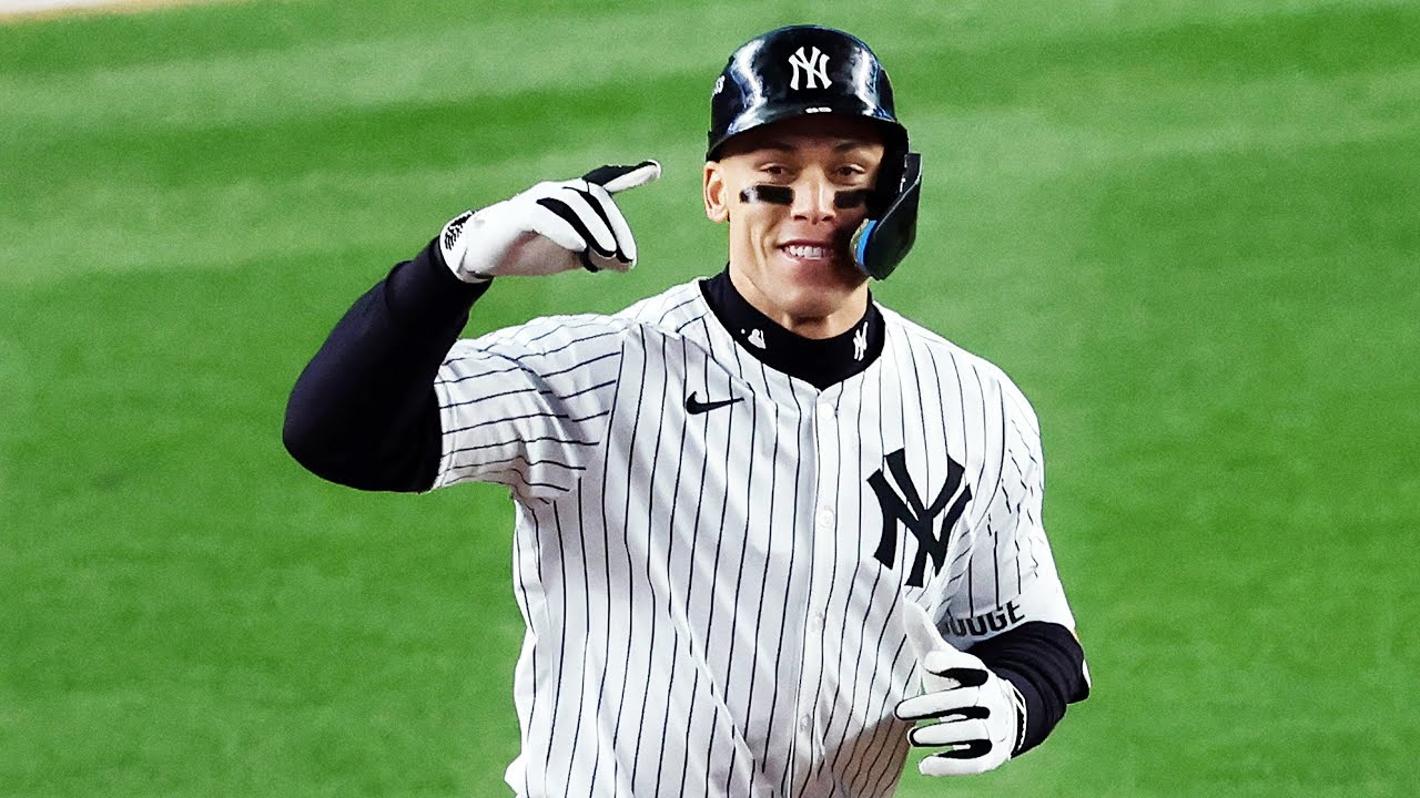 ALL RISE for Aaron Judge's FIRST HOMER of the 2024 POSTSEASON!