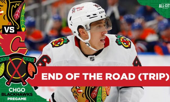 Chicago Blackhawks PREGAME: Teuvo Teravainen tries to extinguish Flames | CHGO Blackhawks Podcast