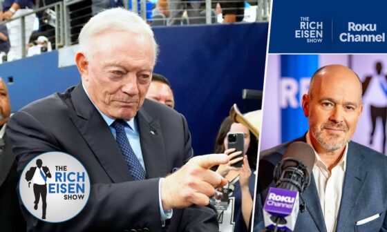 Cowboys Owner Jerry Jones Did NOT Like Being Asked about His “All-In” Strategy | The Rich Eisen Show