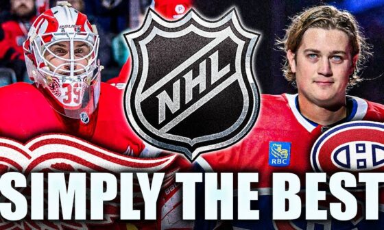 GREAT NEWS FOR THE CANADIENS & RED WINGS: MONTEMBEAULT, TALBOT ARE THE BEST GOALIES IN THE NHL