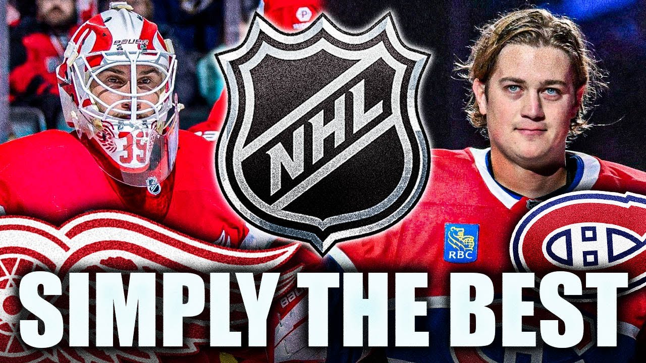 GREAT NEWS FOR THE CANADIENS & RED WINGS: MONTEMBEAULT, TALBOT ARE THE BEST GOALIES IN THE NHL