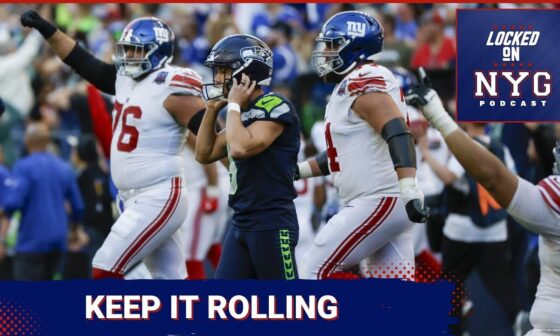 New York Giants' Formula to Keep It Rolling