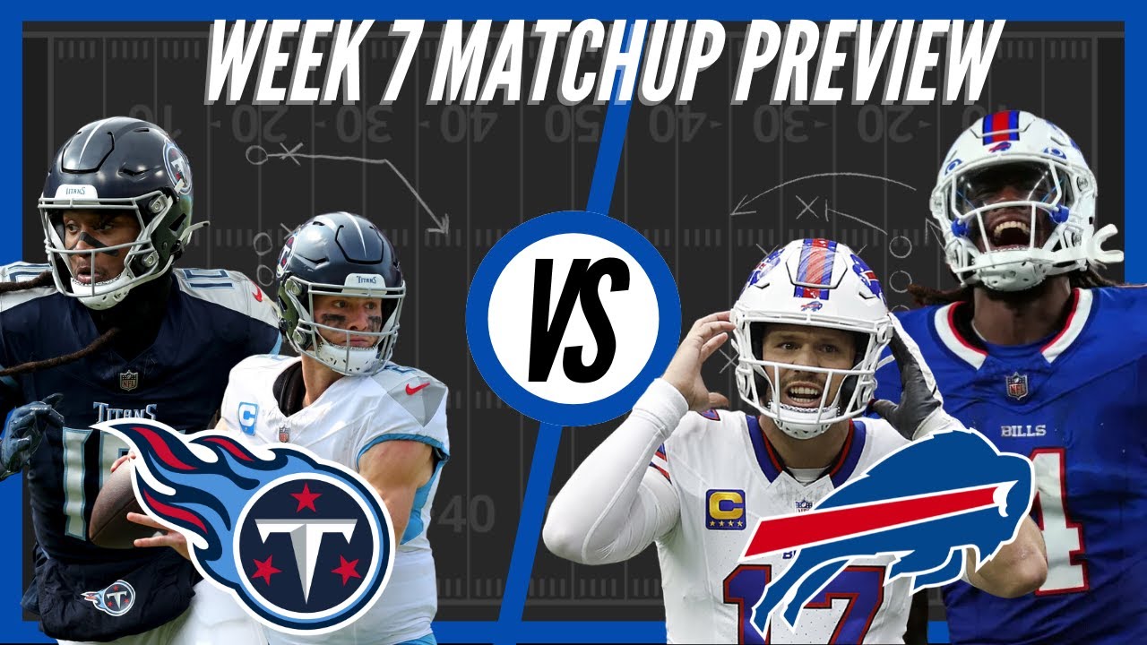 Tennessee Titans vs Buffalo Bills | Week 7 Preview