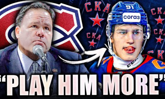 THE HABS SPEAK OUT ABOUT IVAN DEMIDOV'S TERRIBLE ICE TIME (Montreal Canadiens Prospect Update)