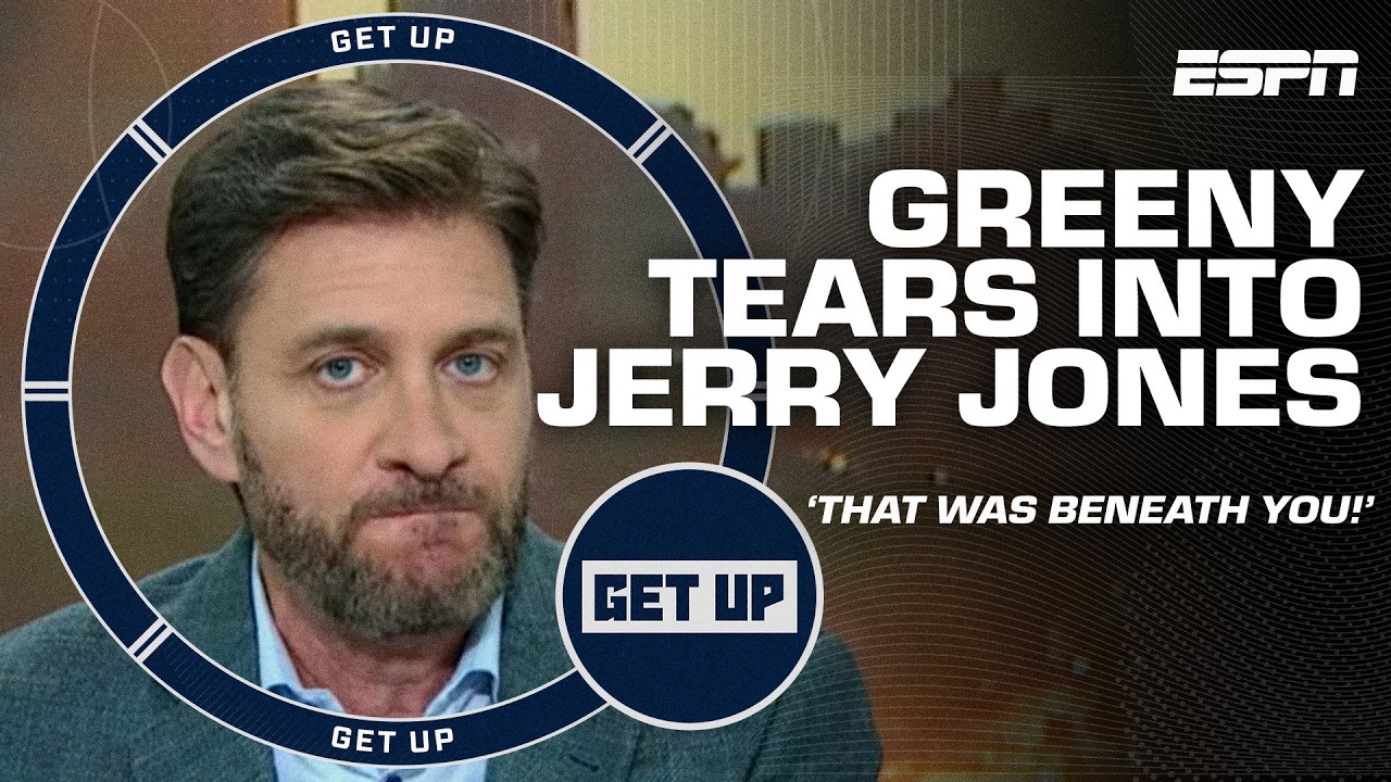 Mike Greenberg CALLS OUT Jerry Jones' uncomfortable power dynamic, bad general managing | Get Up