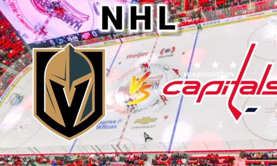 Vegas Golden Knights vs Washington Capitals | 2024 NHL Play by Play Live Score