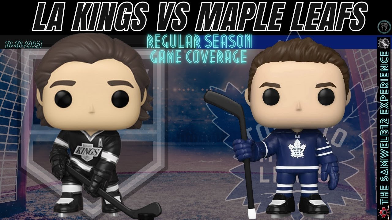 LA Kings vs Toronto Maple Leafs LIVE Gamecast with Chat & Reactions!