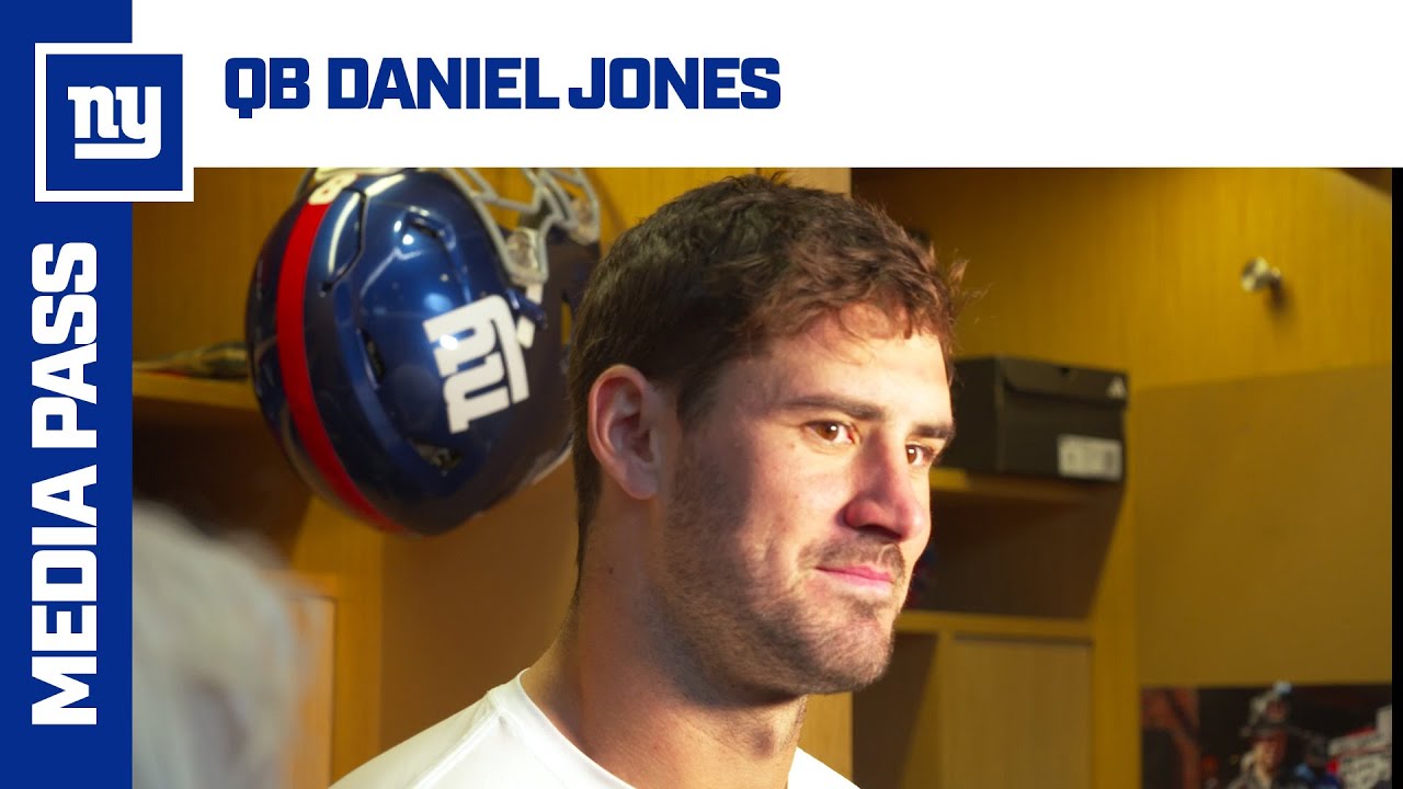 Daniel Jones on O-Line Adjustments | New York Giants