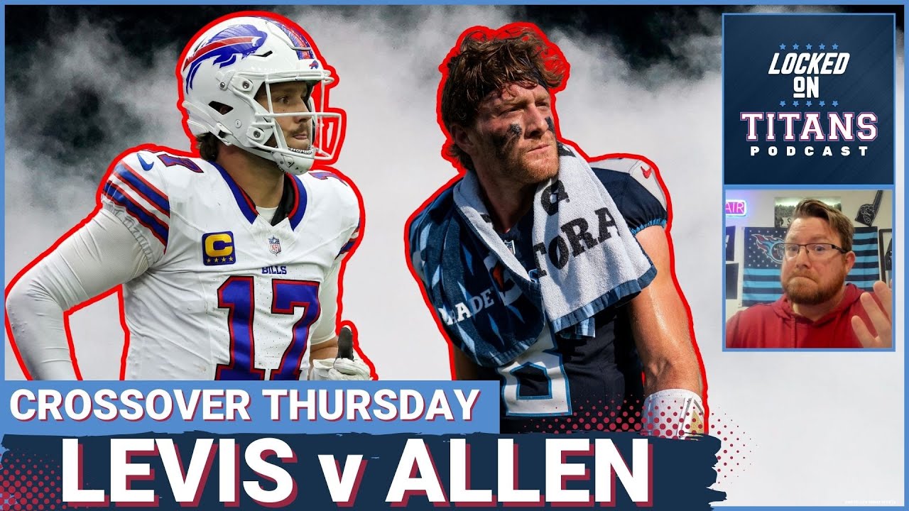 Tennessee Titans Will Levis NOW OR NEVER, Containing Josh Allen & Making Impact Plays a MUST