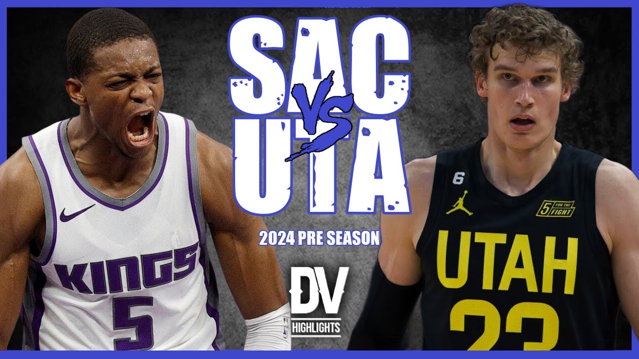 Sacramento Kings vs Utah Jazz Full Game Highlights | October 15, 2024 | Pre Season