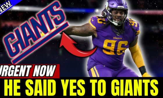 🚨💣I ACCEPTED THE OFFER! LAST REINFORCEMENT CONFIRMED! NEW YORK GIANTS NEWS TODAY! NFL NEWS TODAY