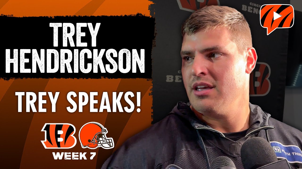 Trey Hendrickson on Bengals-Browns AFC North Showdown and more