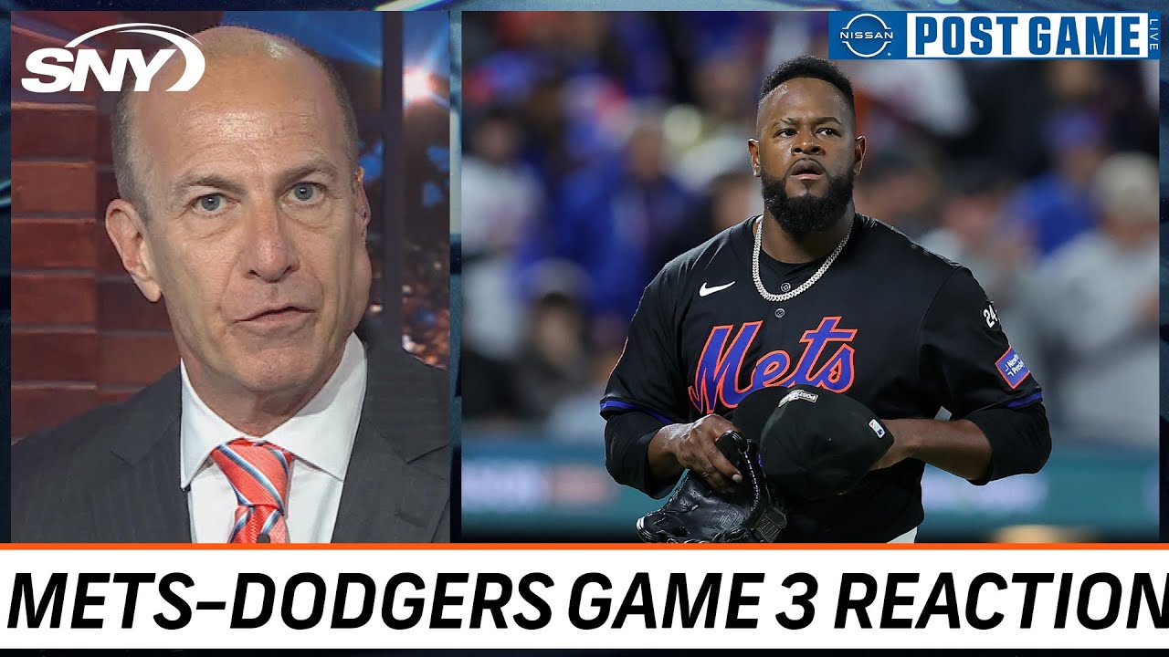 Gary Cohen and Mets Post Game crew react to Mets' NLCS Game 3 loss against Dodgers | SNY