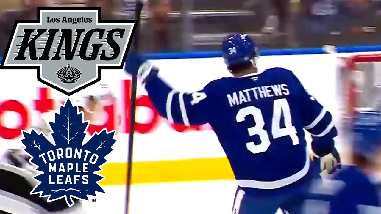 Toronto Maple Leafs VS Los Angeles Kings 10 16 24 Highlights w/Superbman