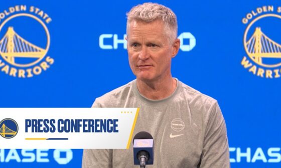 Steve Kerr on Warriors Practice, Season Outlook | Oct. 17, 2024