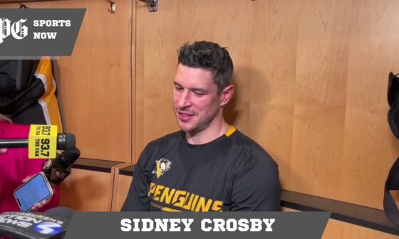 Penguins postgame: Sidney Crosby reacts to Evgeni Malkin's 500th career goal, memories together