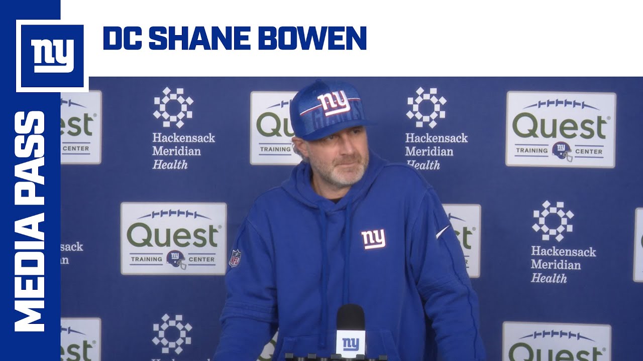 Shane Bowen on Defending The Eagles | New York Giants