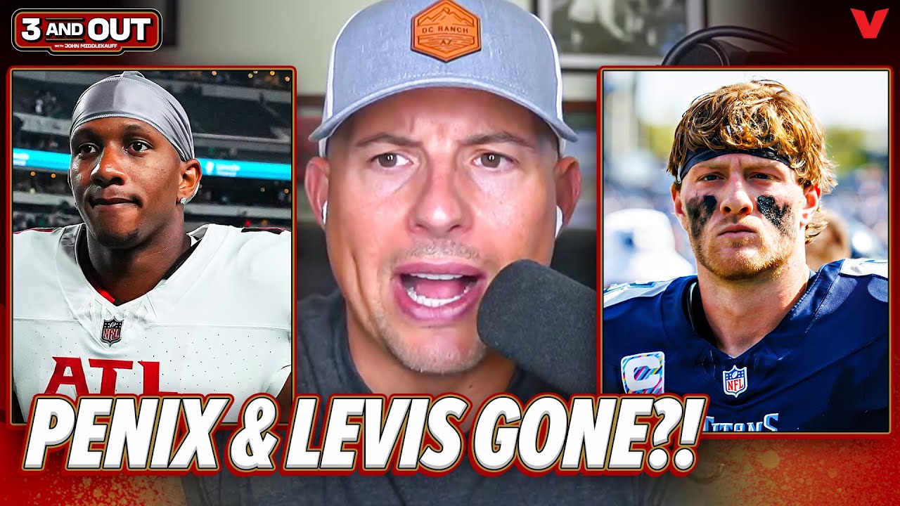 Falcons-Titans trade for Penix Jr. & Will Levis, NFC North QBs, Deshaun Watson out of NFL? | 3 & Out