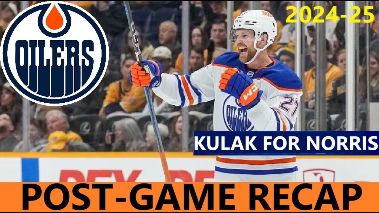 Post-Game Reaction: Edmonton Oilers 4, Nashville Predators 2