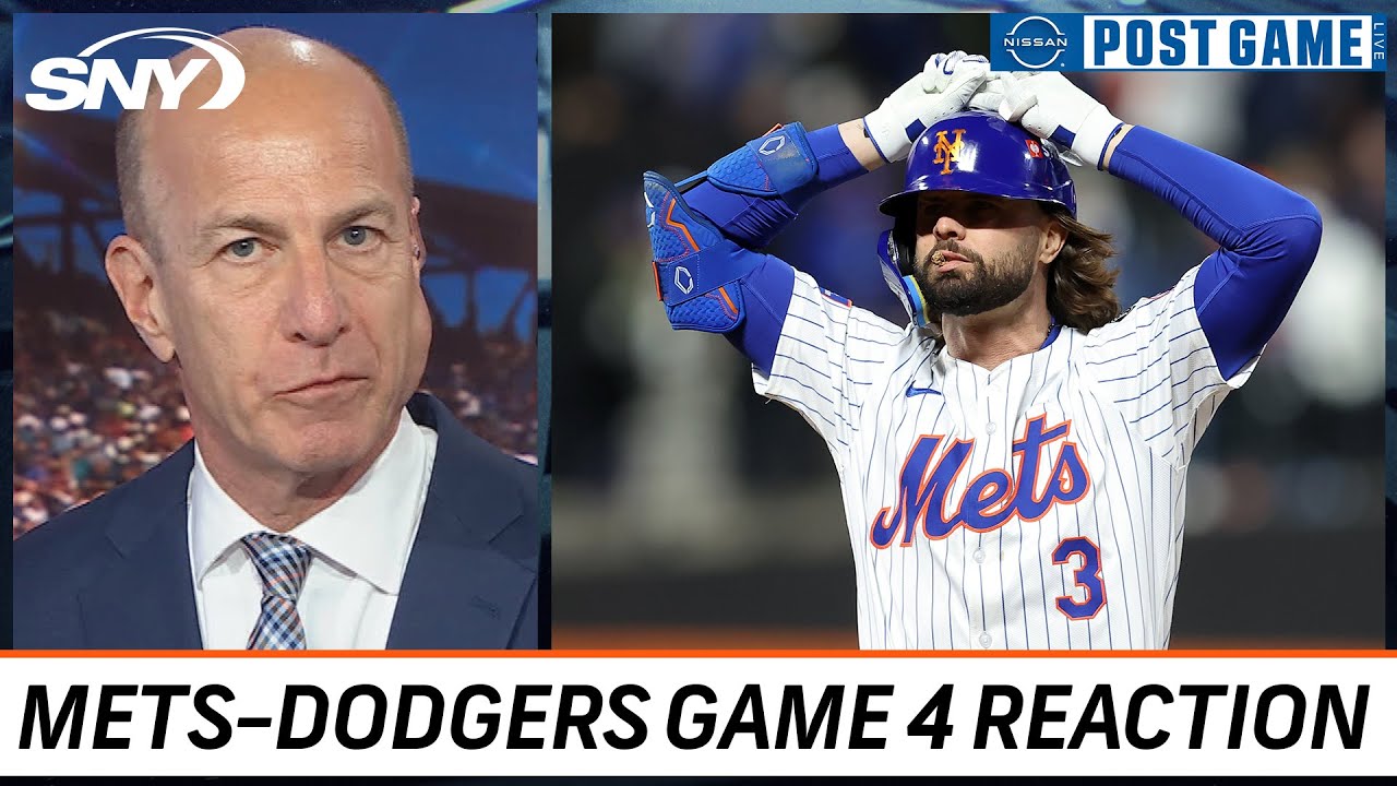 Gary Cohen and Mets Post Game crew react to Mets' NLCS Game 4 loss to the Dodgers | SNY