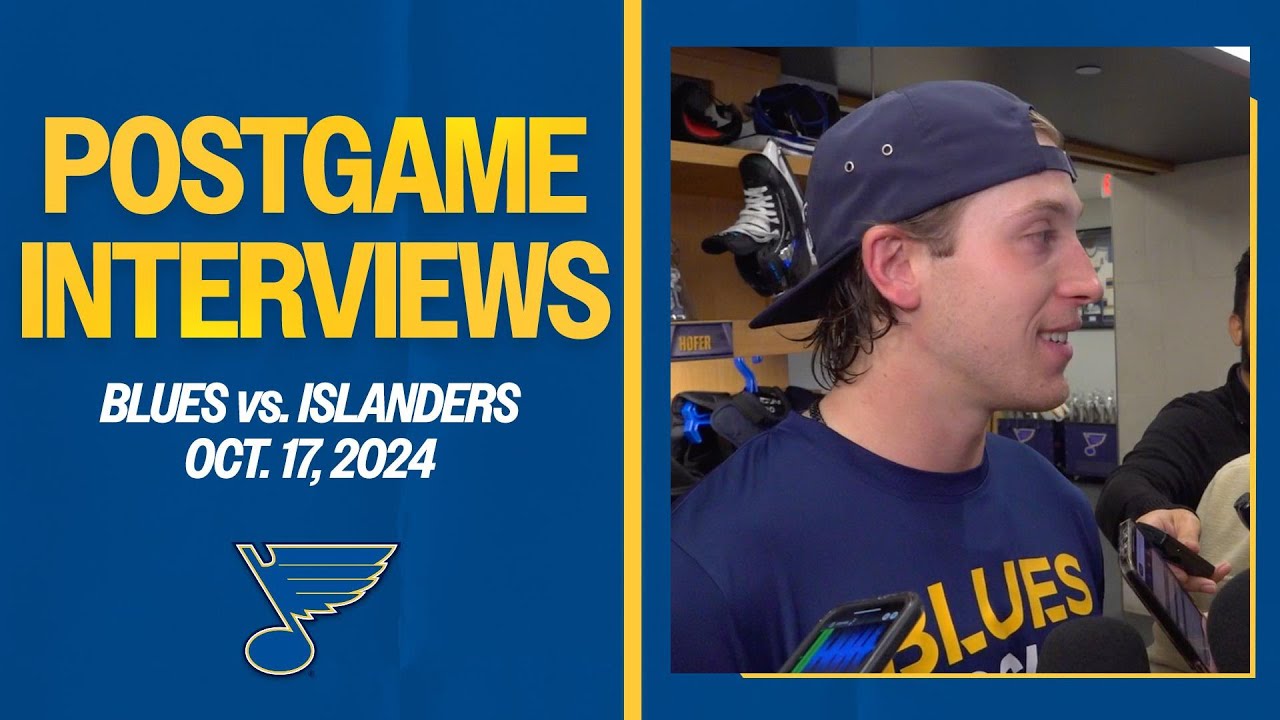 Oct. 17: Postgame Interviews