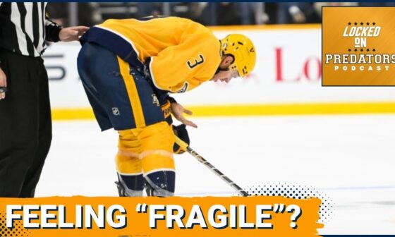 Are the Nashville Predators Feeling Fragile After Fourth Loss to Start the Season?