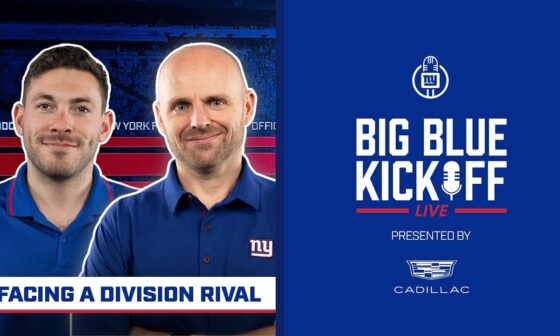 Facing an NFC East Rival | Big Blue Kickoff Live | New York Giants