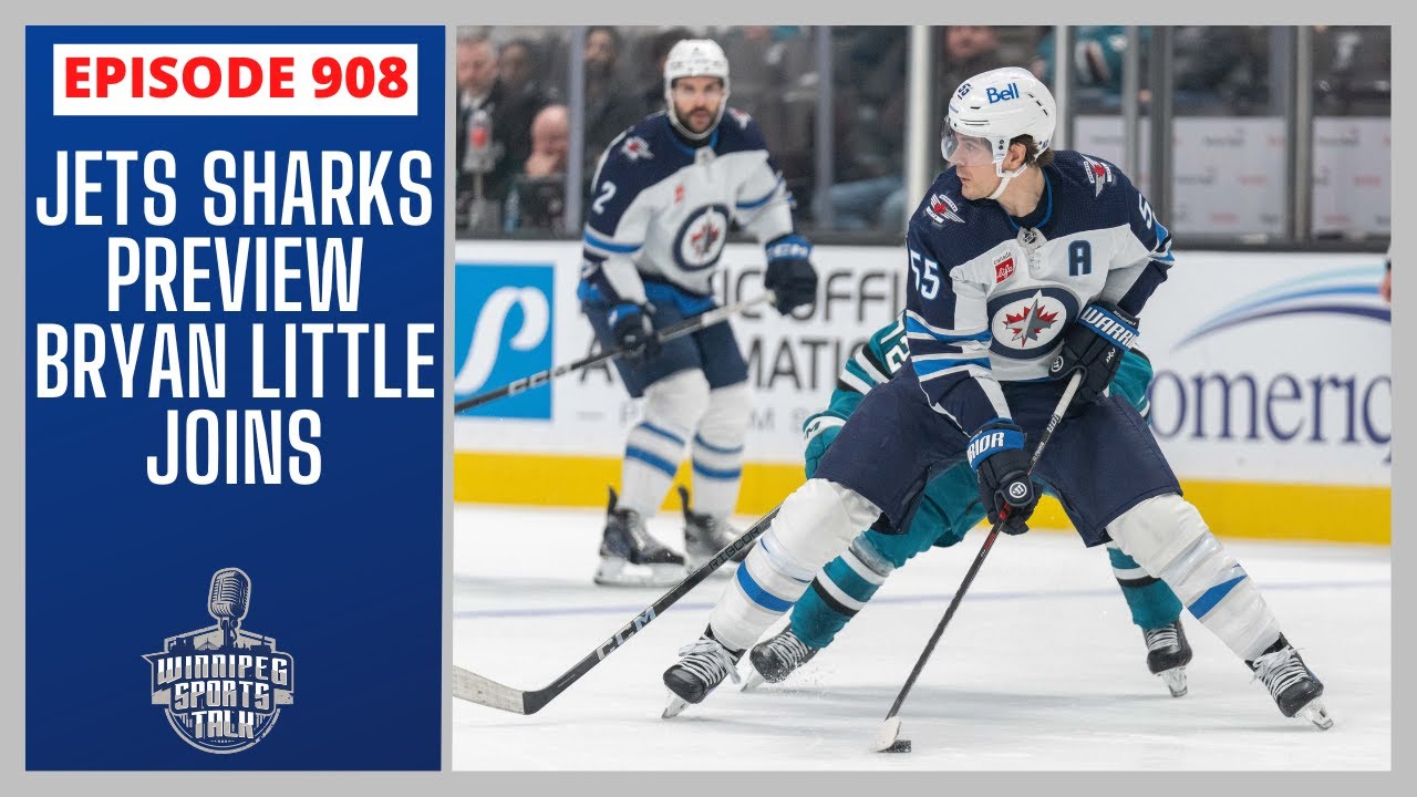 Winnipeg Jets vs. San Jose Sharks tonight, Bryan Little joins