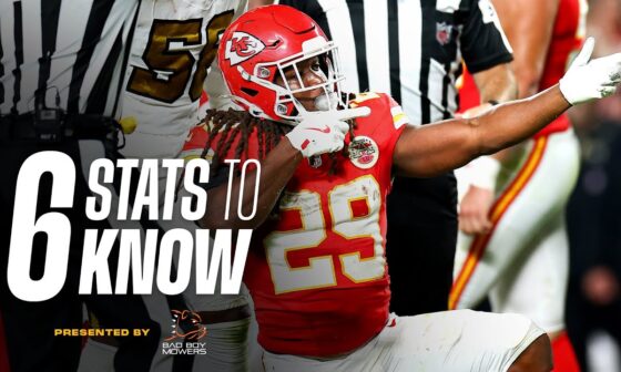 Week 7: Chiefs vs 49ers - Defensive Battle, Red Zone Efficiency & MORE! | Six Stats to Know