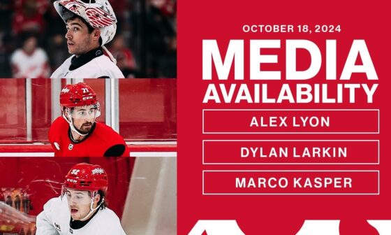 Lyon, Larkin, Kasper Media Availability | Oct. 18, 2024