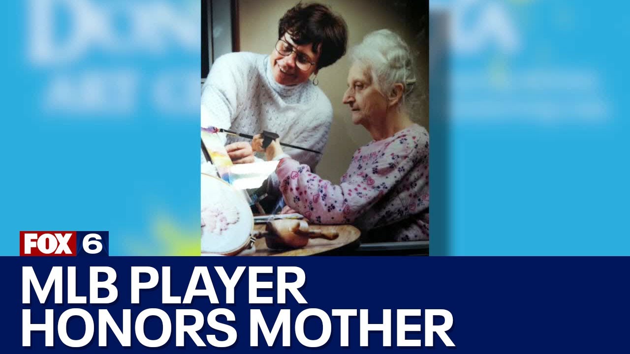 MLB player honors mother, her legacy | FOX6 News Milwaukee