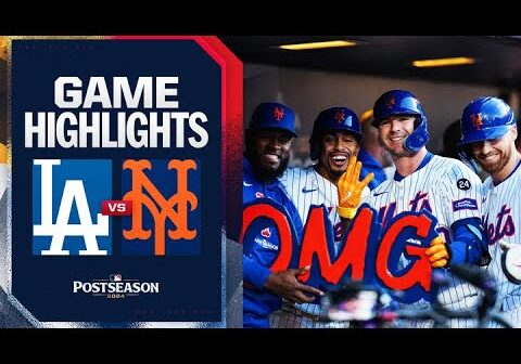 Dodgers vs. Mets NLCS Game 5 Highlights (10/18/24) | MLB Highlights