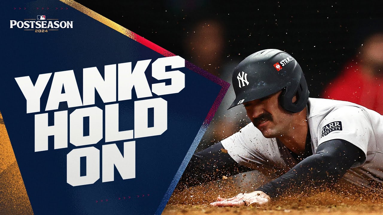 FULL 9TH: Yankees rally late for big win in ALCS Game 4!