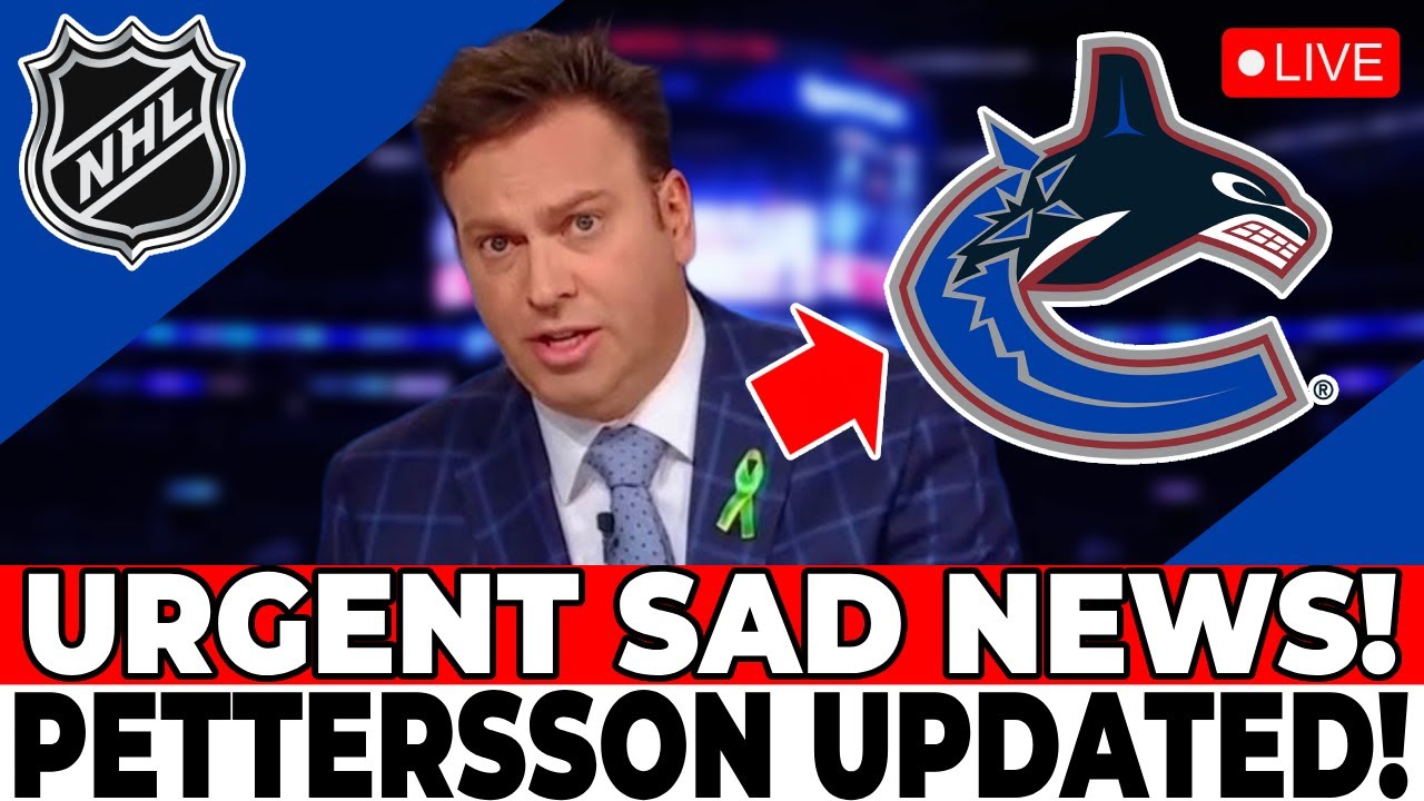 PUMP! NHL CONFIRMS! BUT CONFIRMED NEWS! PETTERSSON UPDATED! VANCOUVER CANUCKS NEWS TODAY!